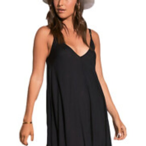 ELAN Spaghetti Strap Balloon Bottom Maxi Size S NWOT - Picture 1 of 3